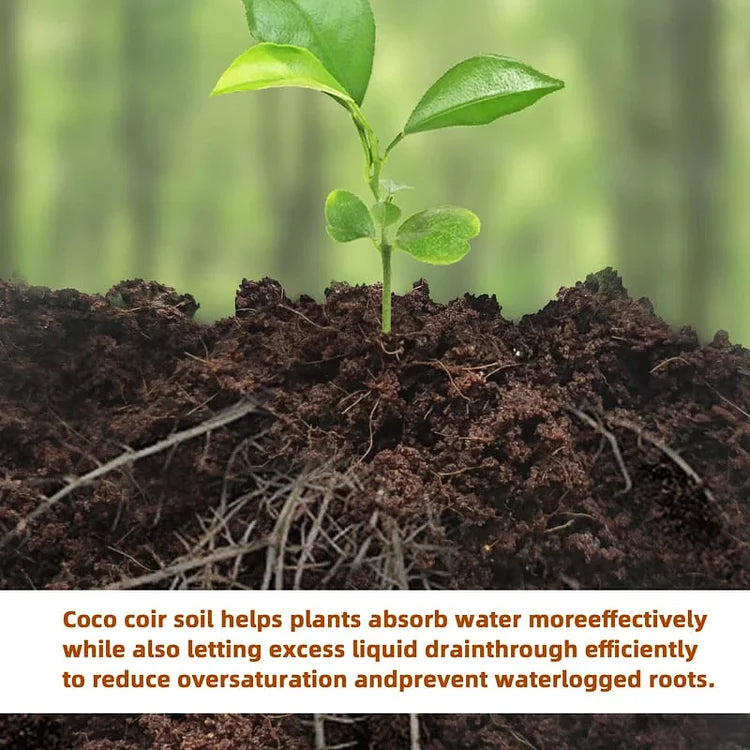 EcoBloom™ Prémiové organické kokosové tehly pre rastliny