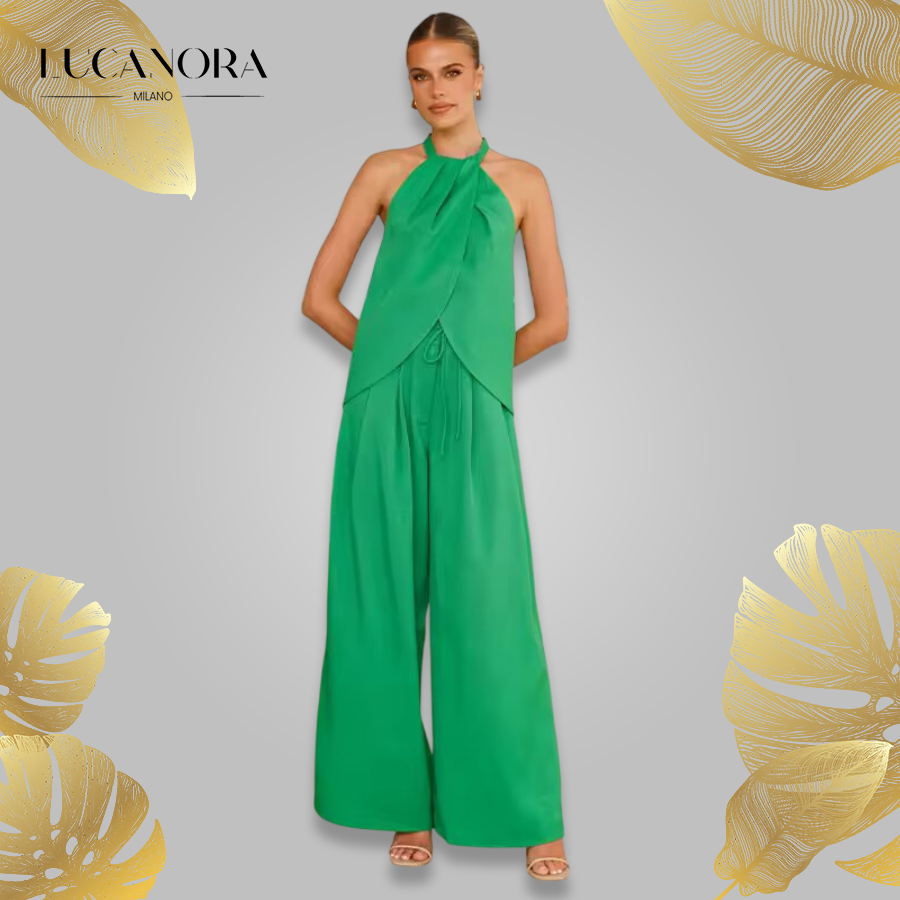 Luisa Bezio™ Elegantná sada nohavíc a topu