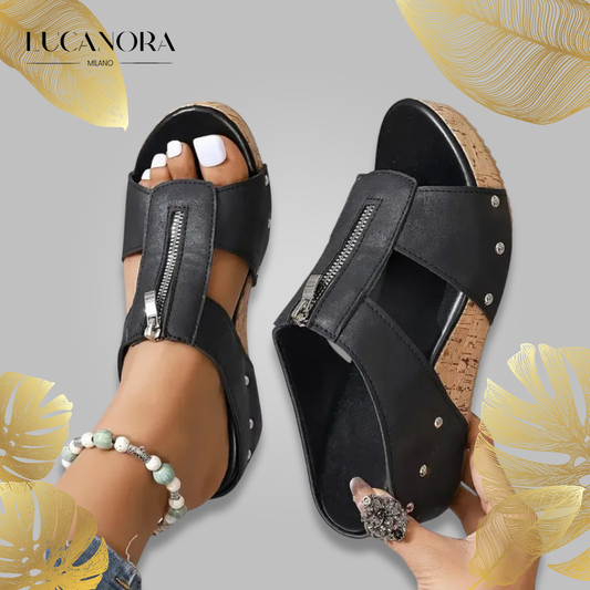 Perla Falzone™ Sandále na platforme