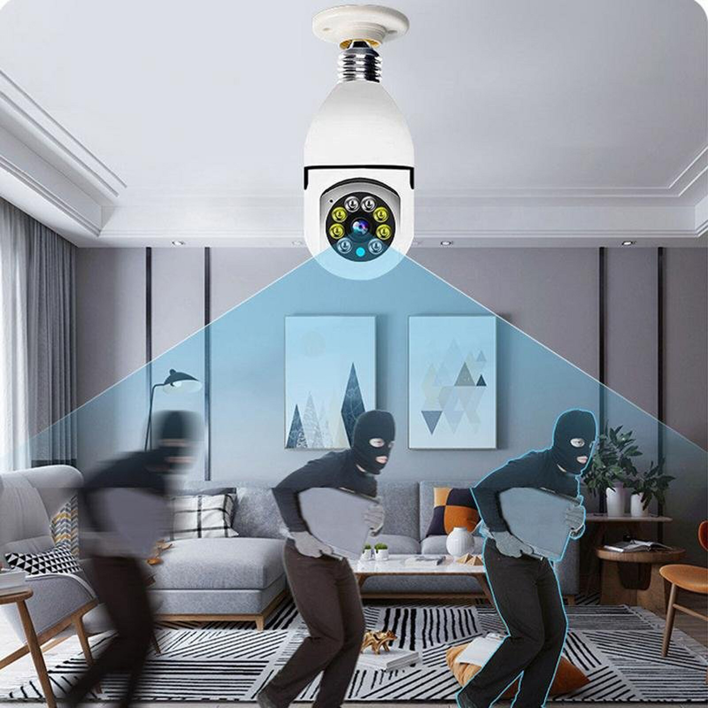 SecurityCamz™ Osvetlená bezpečnostná kamera