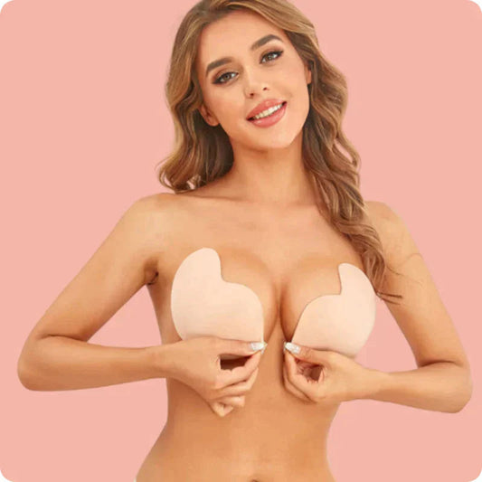 SkinBond™ Bezšvová samolepiaca silikónová push-up podprsenka bez ramienok